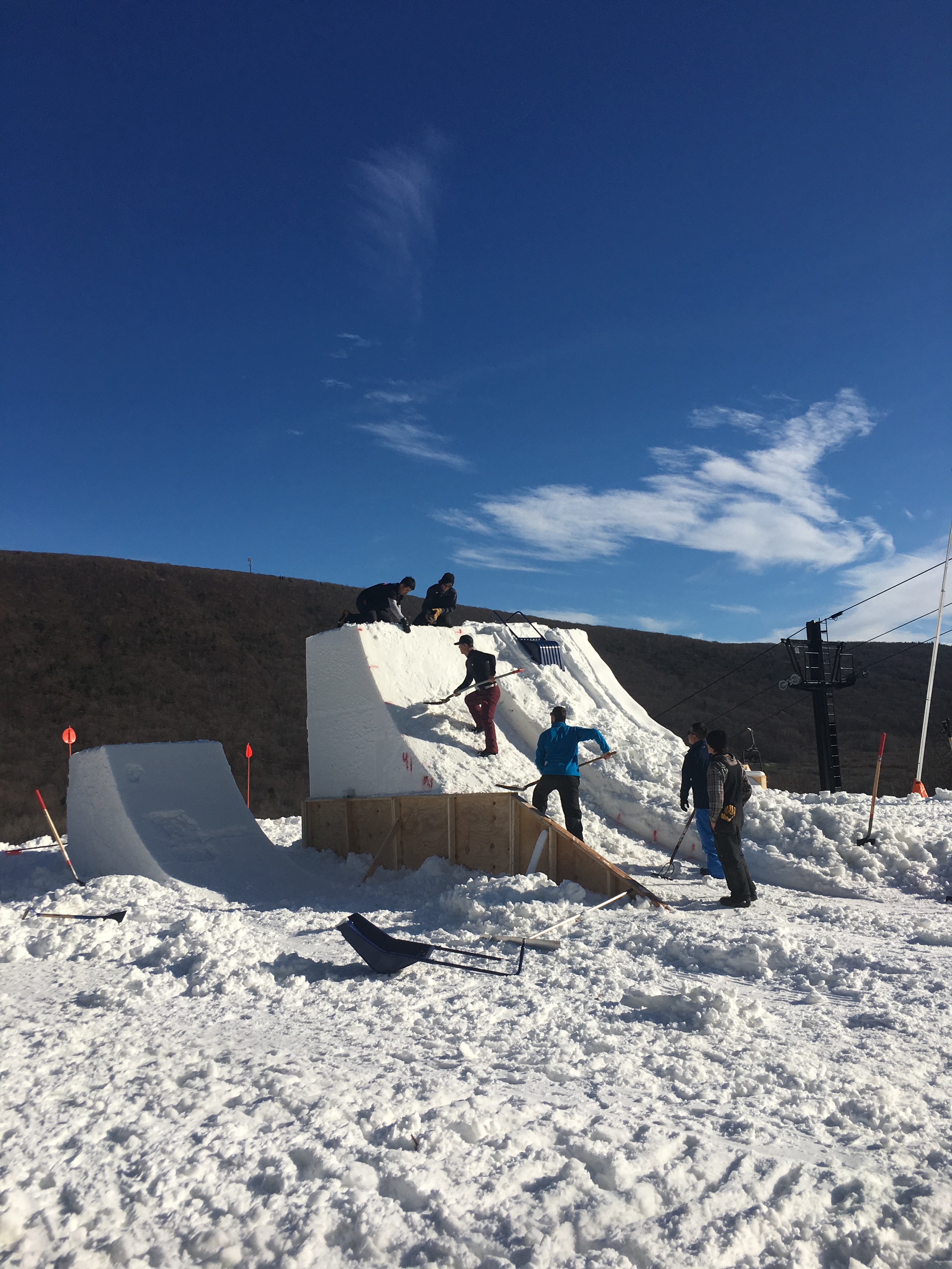 We're Jumping!: Bristol Mountain Aerial Training Facility